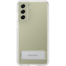 Samsung G990 S21 FE Clear Standing Cover Transparent EF-JG990CT